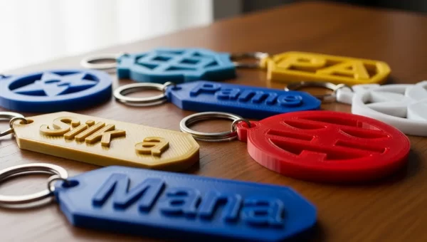 Como fazer chaveiros personalizados na impressora 3D e onde vender