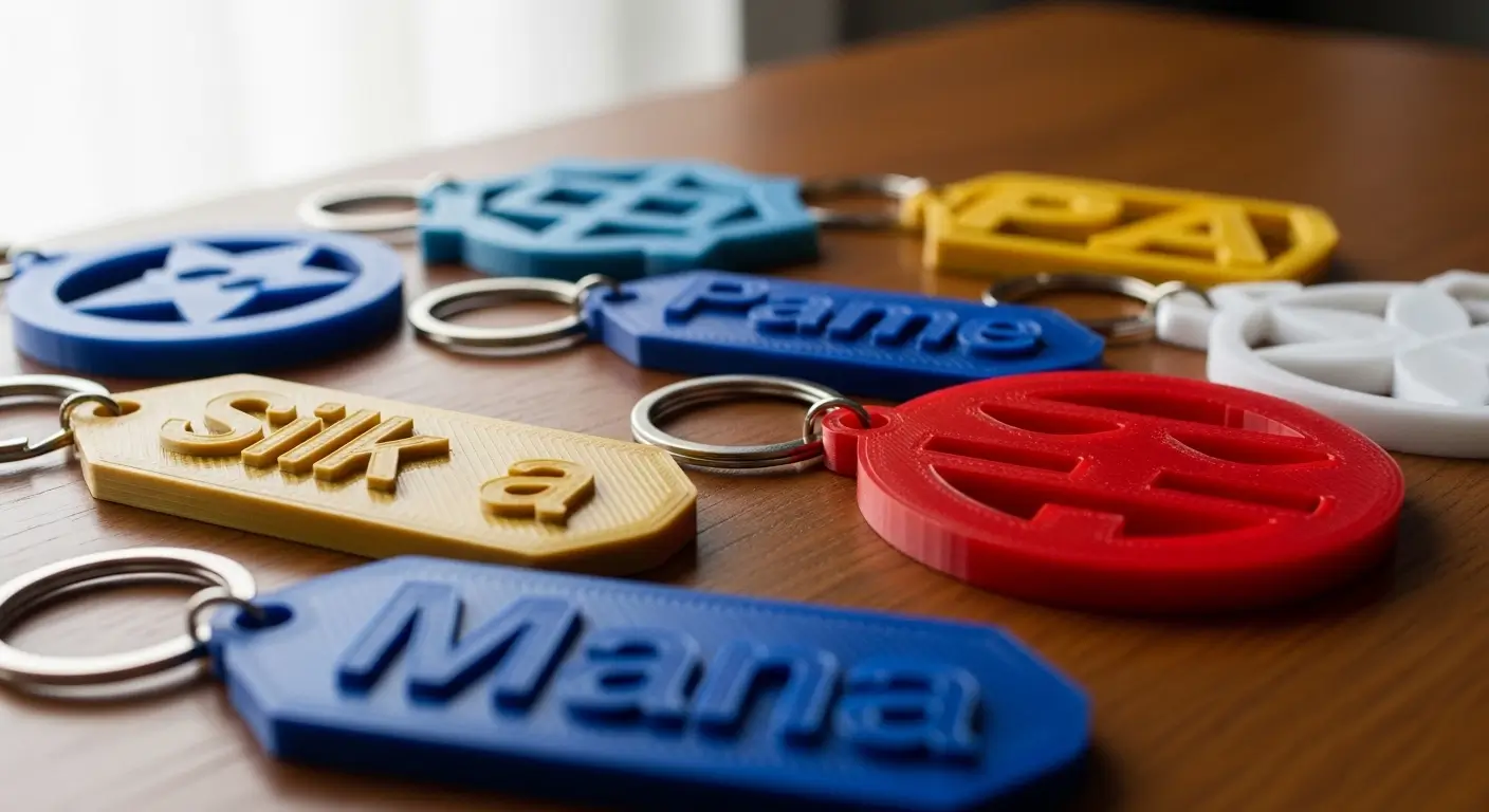 Como fazer chaveiros personalizados na impressora 3D e onde vender